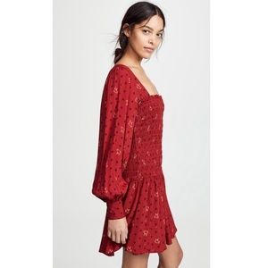 NWT FREE PEOPLE Ruby Combo Mini Dress